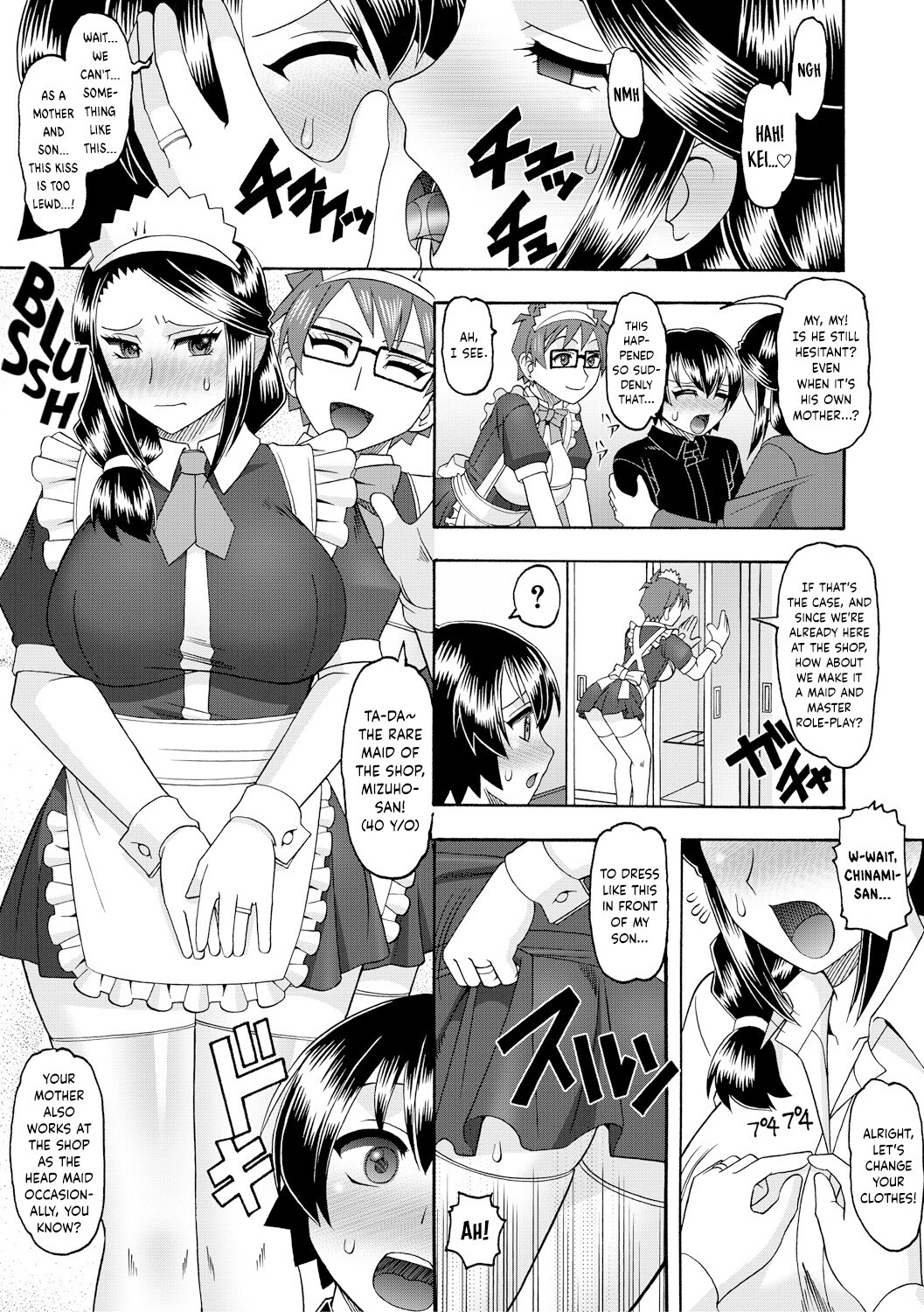 Hentai Manga Comic-Maid OVER 30-Read-62